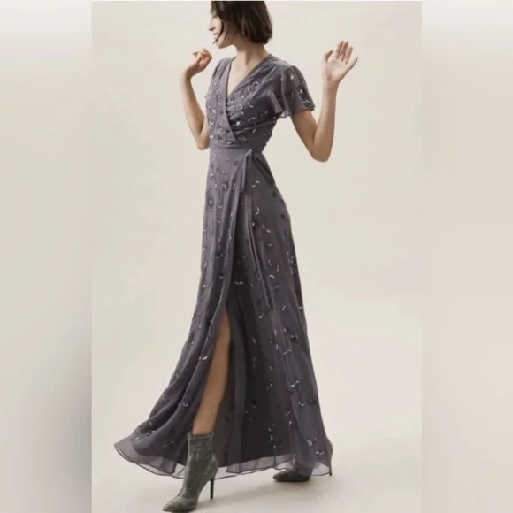 sachin and babi light blue dress BHLDN Wedding Dresses and New Arrivals for Fall/ Winter 2015 main image 1